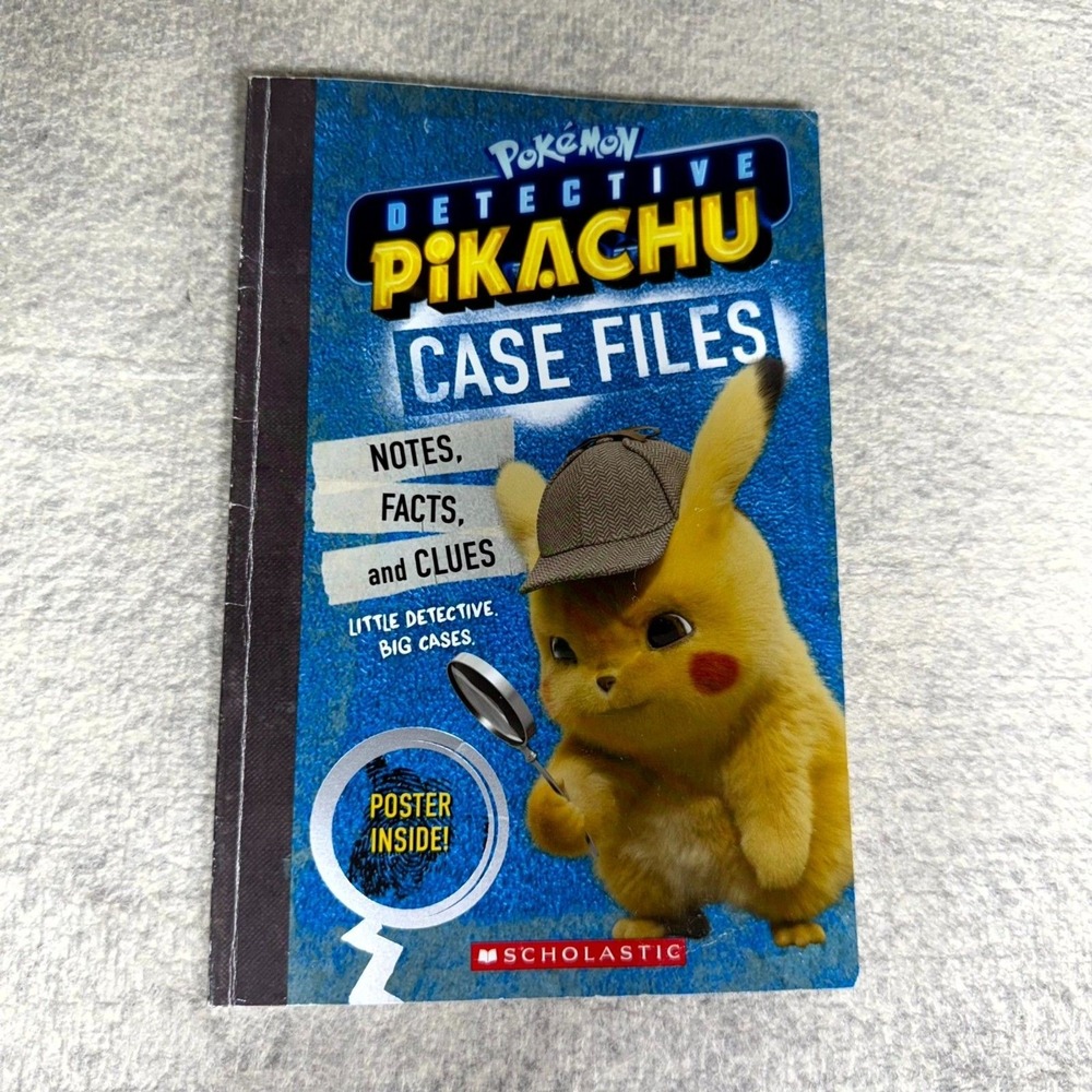 Pokemon Scholastic Detective Pikachu‎ Case Files book 2019
